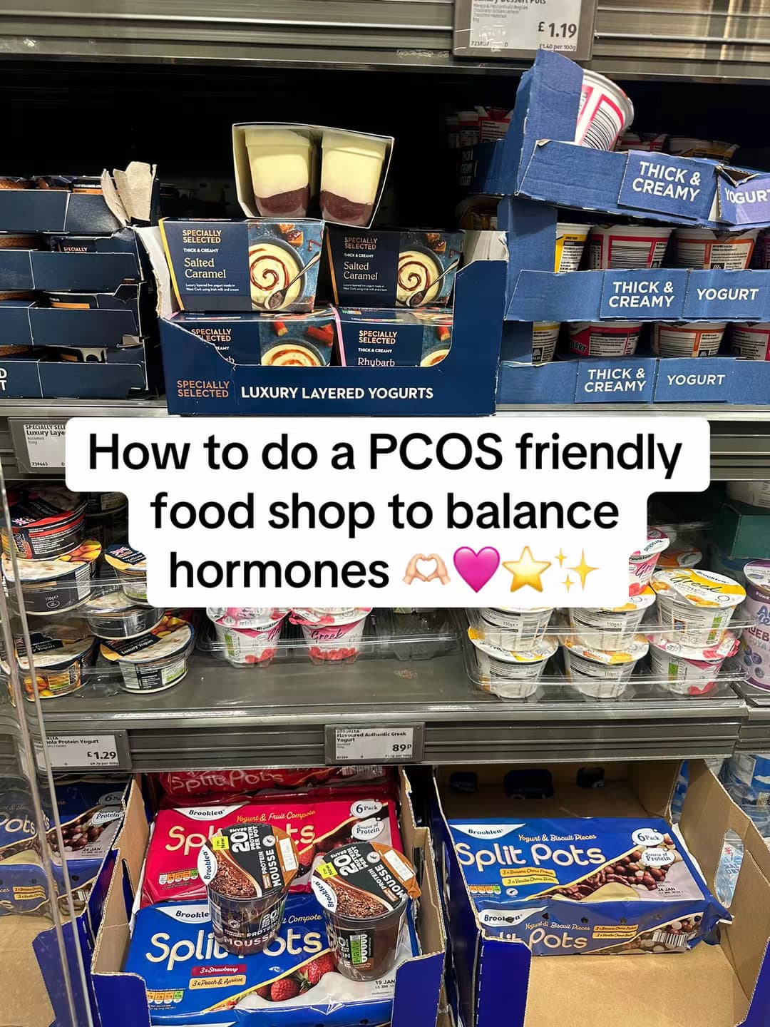 Slide 1: How to do a PCOS friendly
food shop to balance
hormones
