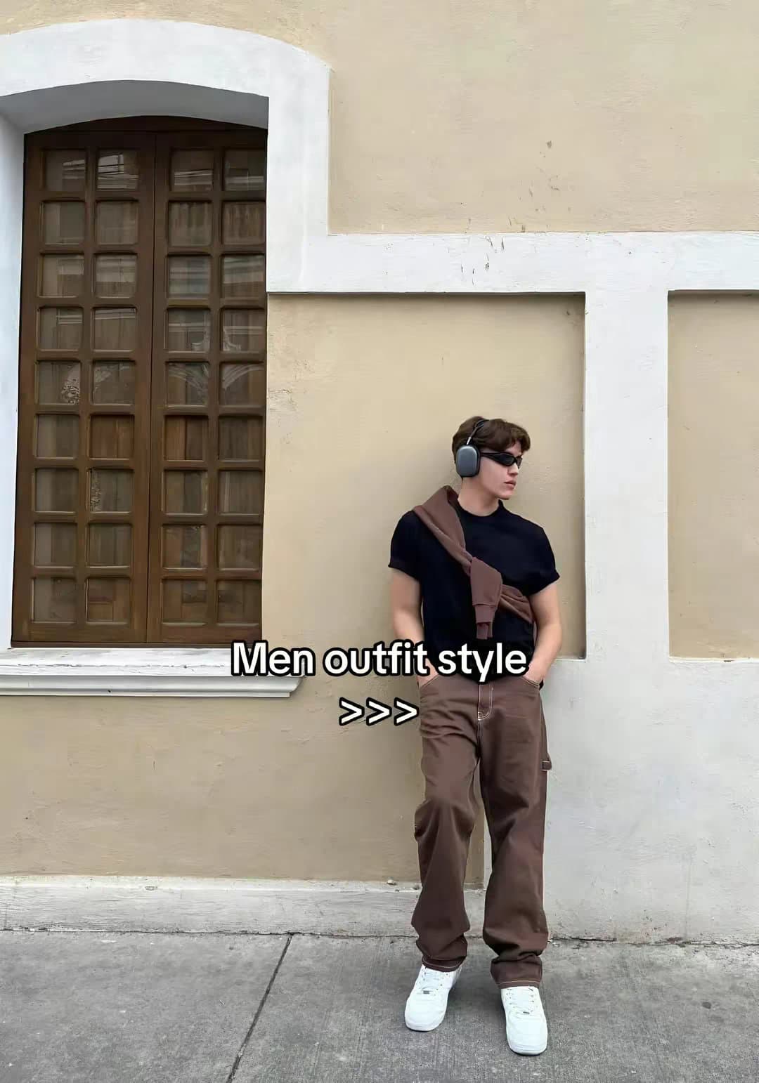 Slide 1: Men outfit style
>>>