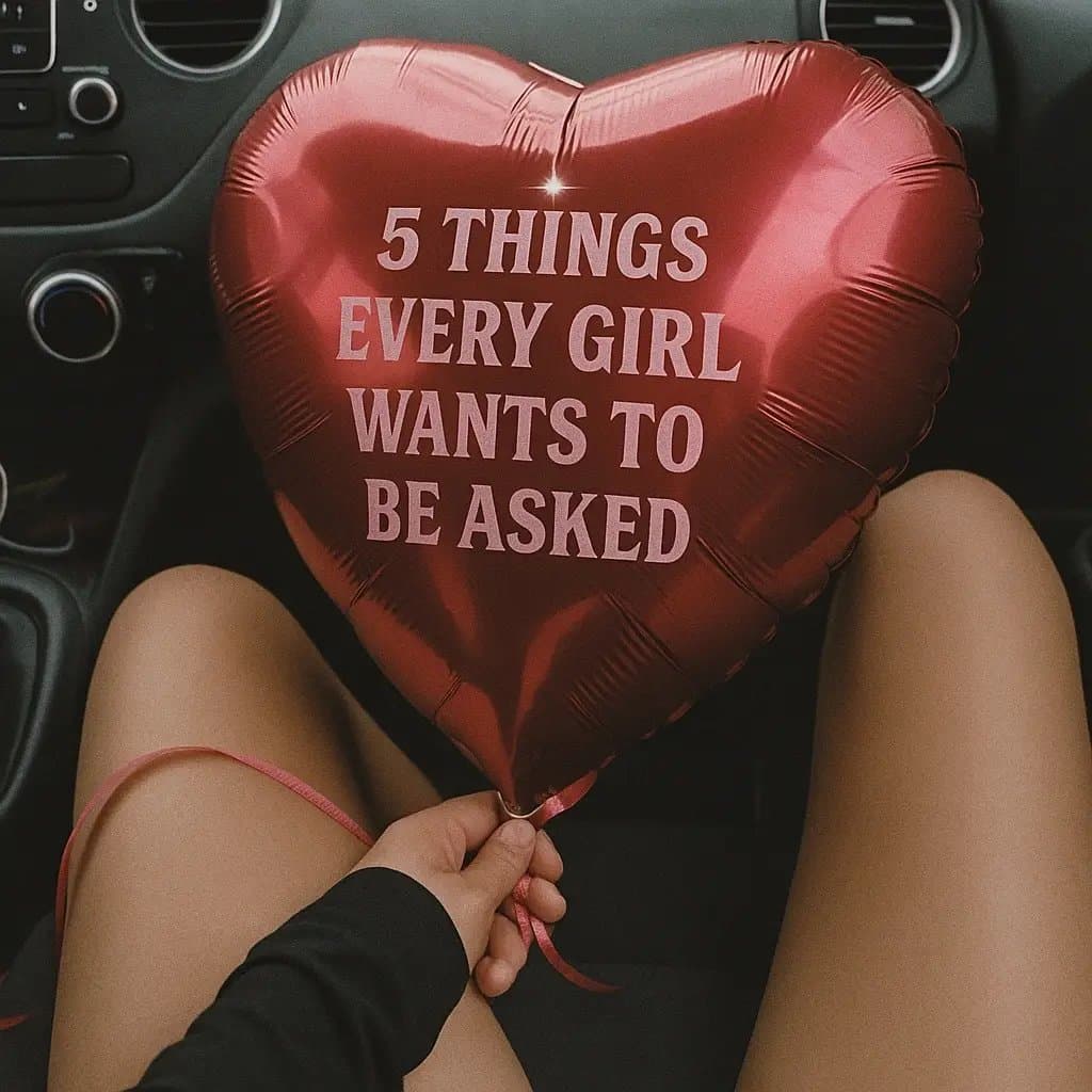 Slide 1: 5 THINGS
EVERY GIRL
WANTS TO
BE ASKED