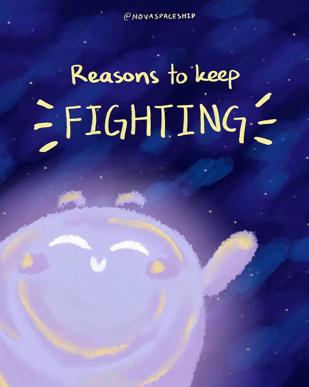 Slide 1: Reasons to keep FIGHTING