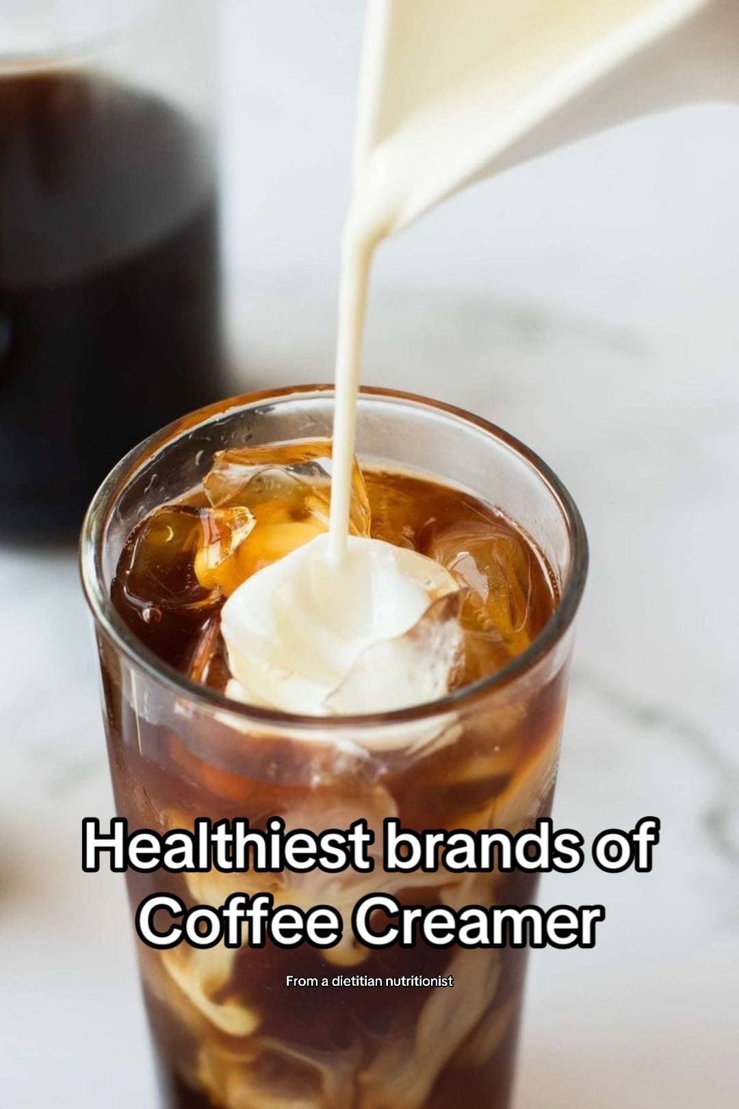 Slide 1: Healthiest brands of
Coffee Creamer

From a dietitian nutritionist