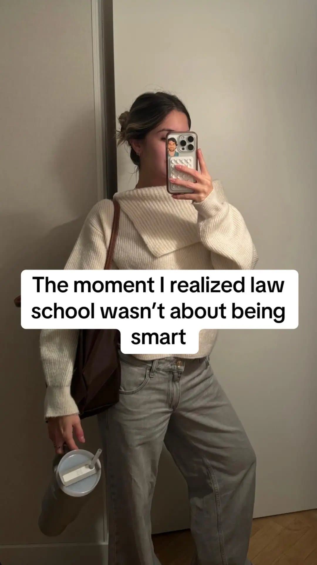 the moment i realized law school wasn't about being smart