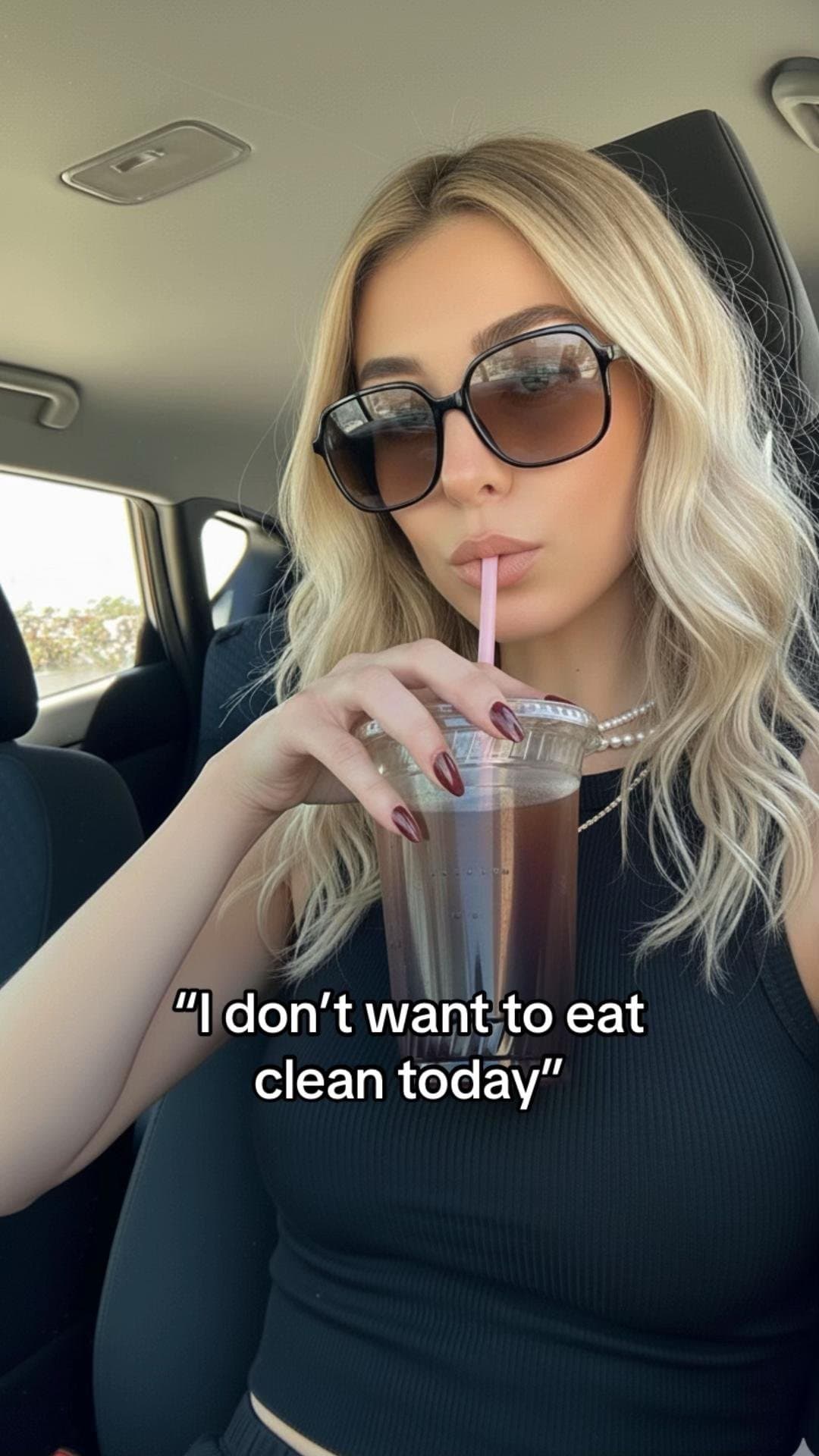 Slide 1: "I don't want to eat
clean today"