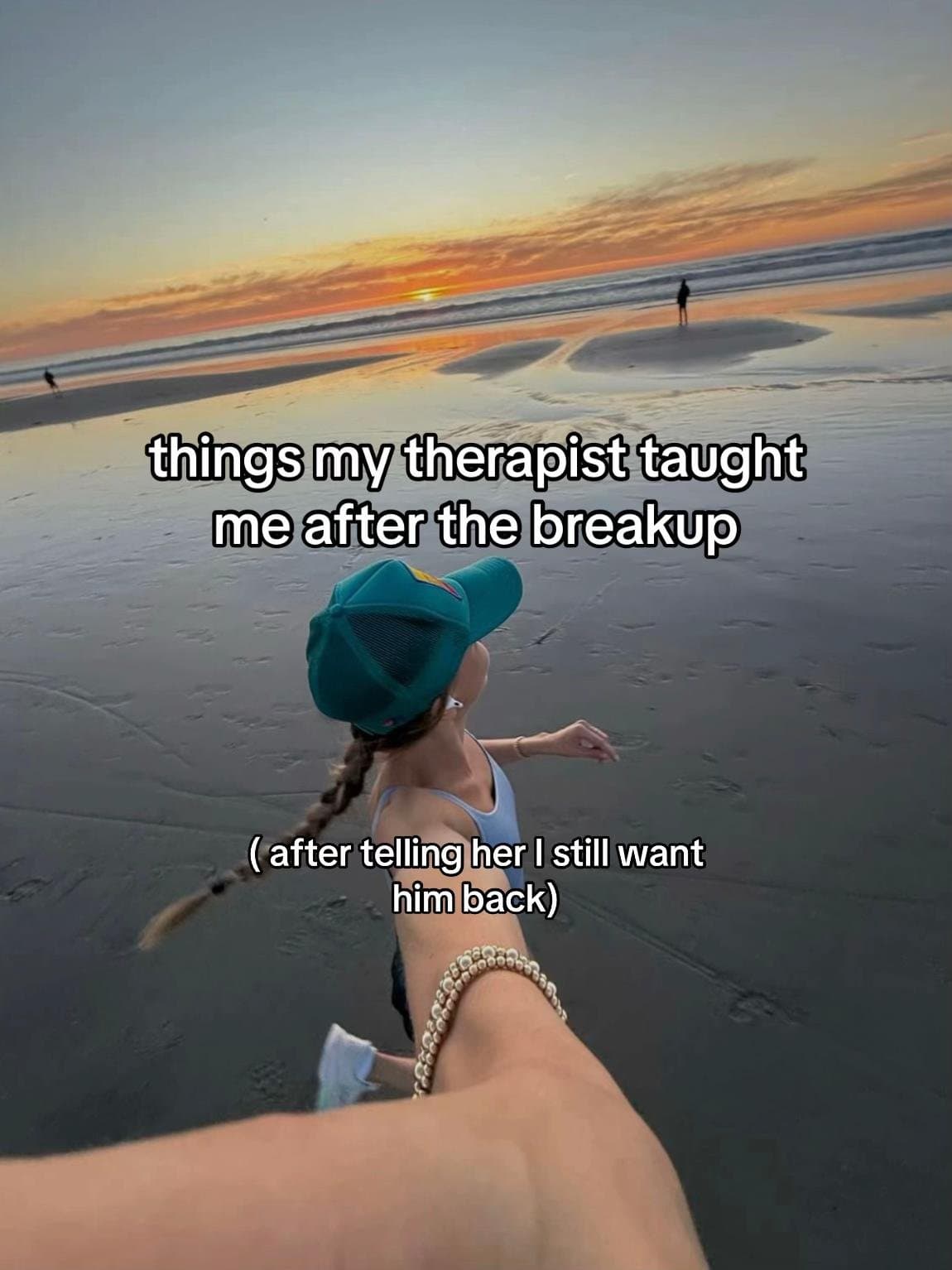 Slide 1: things my therapist taught
me after the breakup

(after telling her I still want
him back)