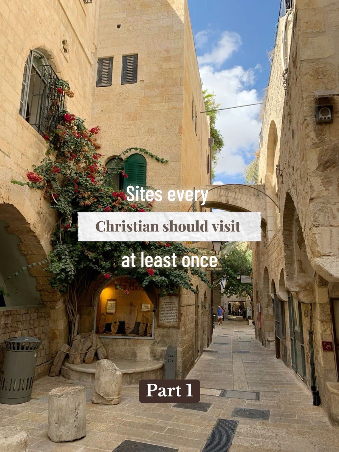 Slide 1: Sites every
Christian should visit
at least once
Part 1