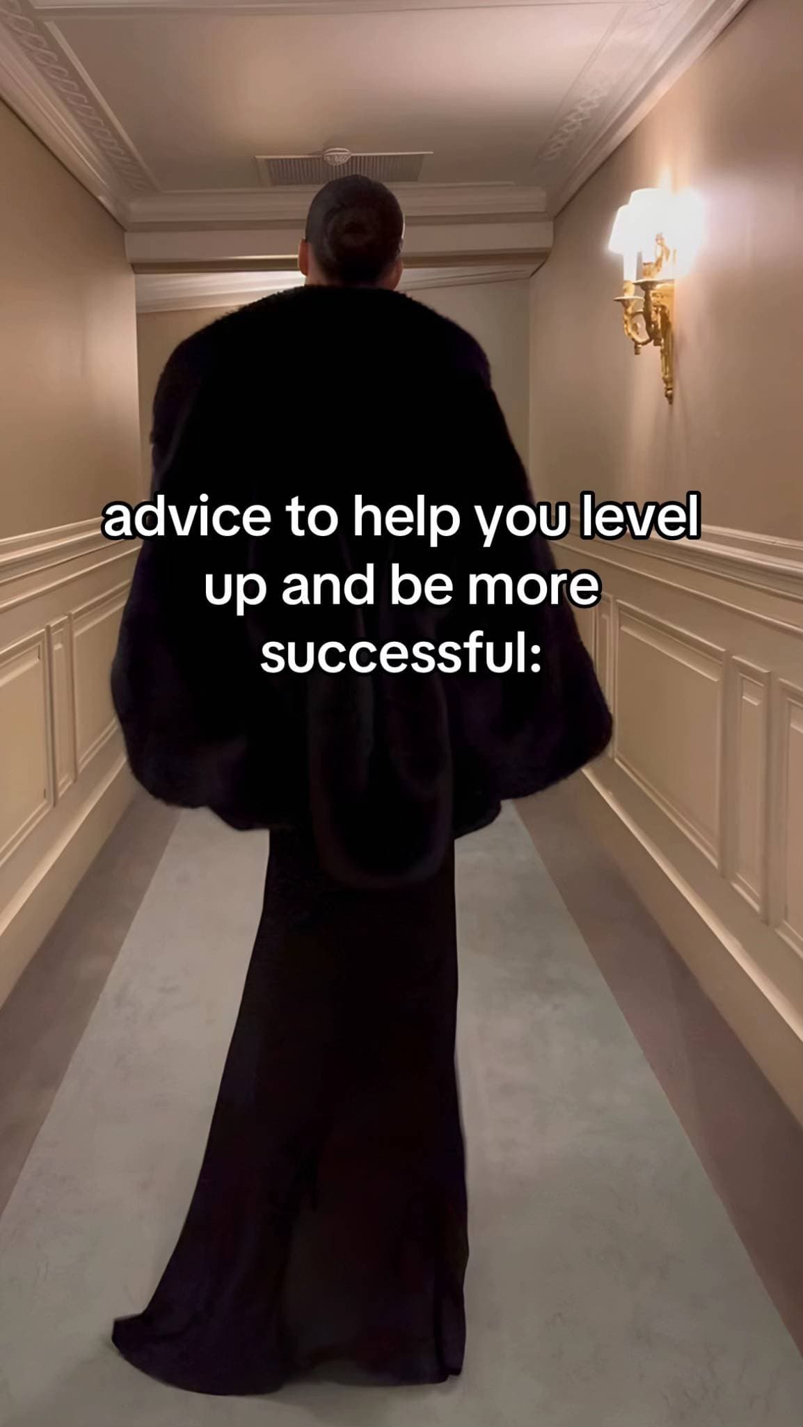 Slide 1: advice to help you level up and be more successful: