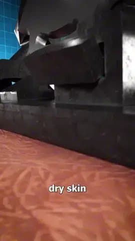 When you shave dry skin
the razor will scrape and pull
on the hairs

go to sleep…