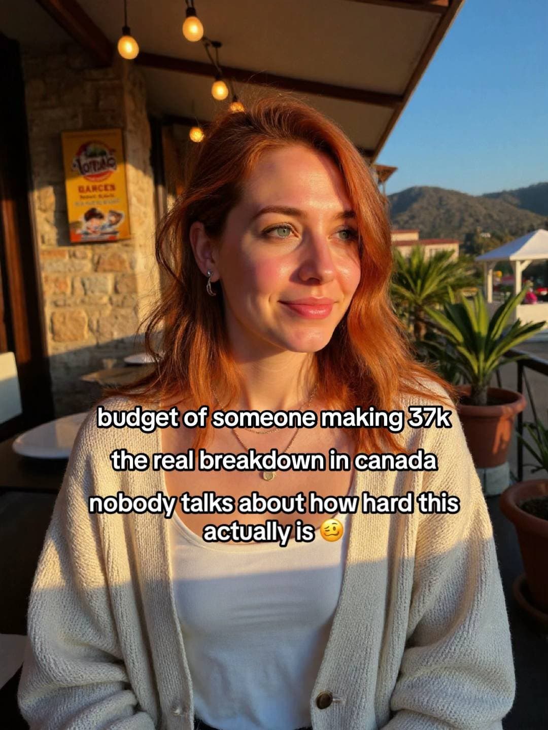 Slide 1: budget of someone making 37k
the real breakdown in canada
nobody talks about how hard this
actually is 🥴