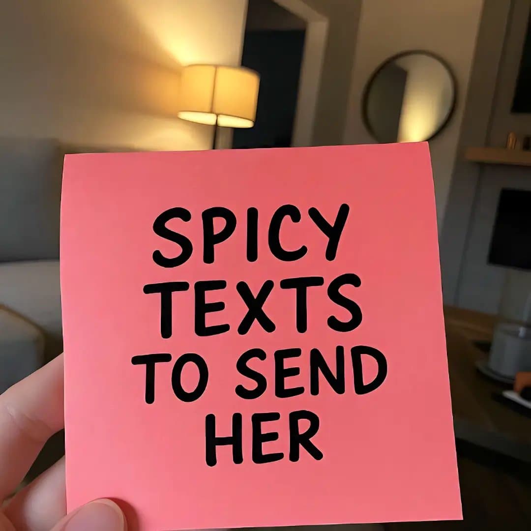 Slide 1: SPICY
TEXTS
TO SEND
HER