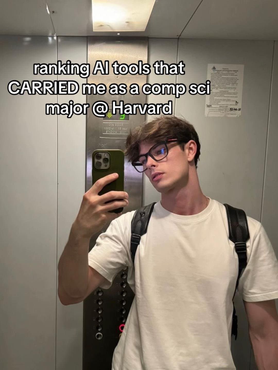 Slide 1: ranking AI tools that
CARRIED me as a comp sci
major @ HARVARD