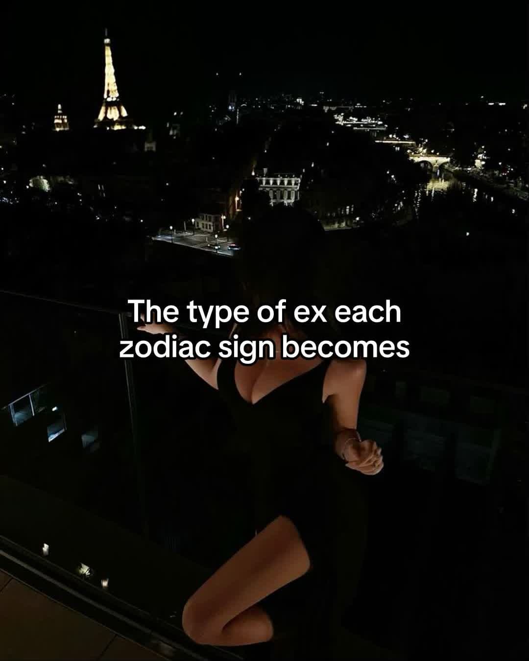 Slide 1: The type of ex each
zodiac sign becomes