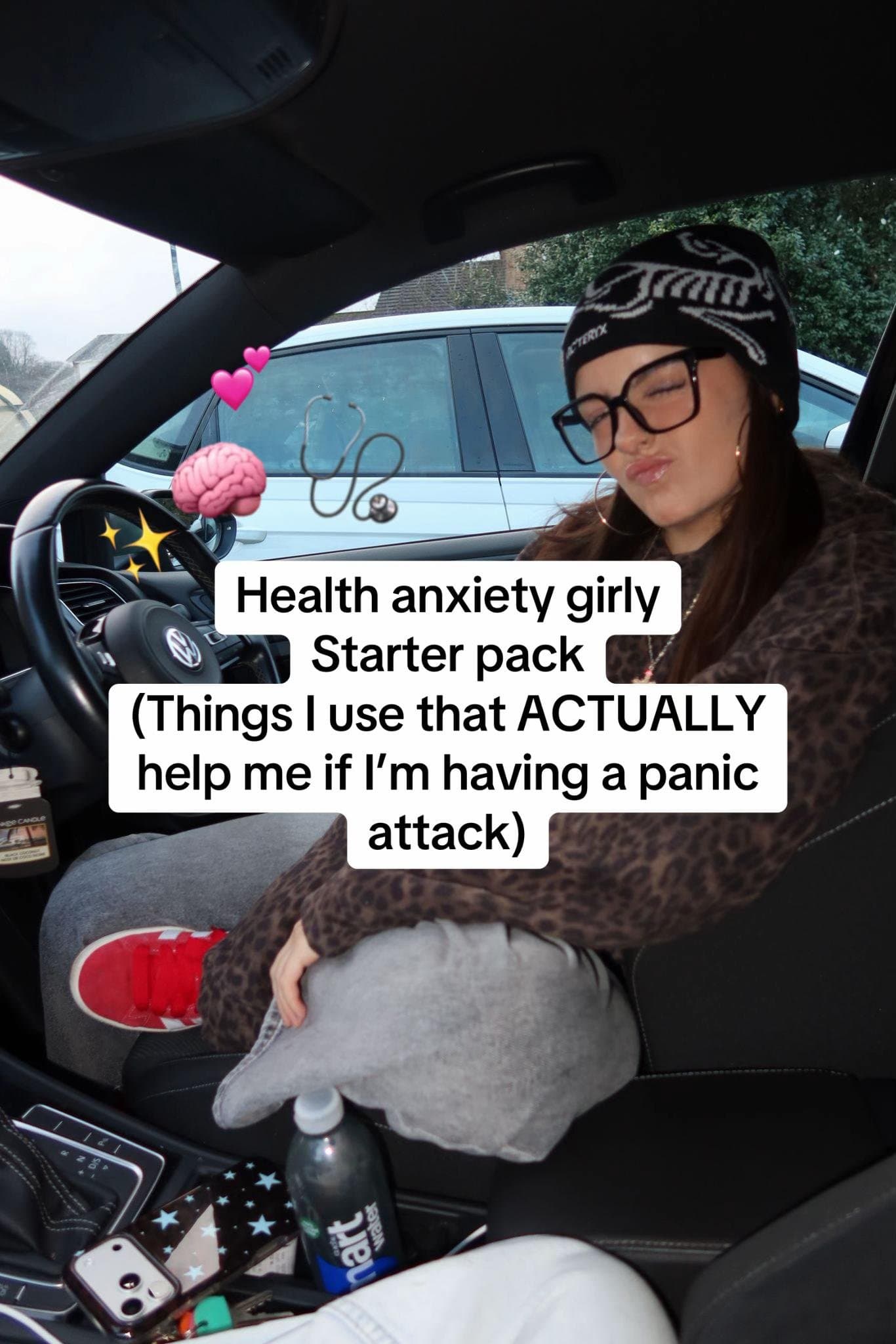 Health anxiety girly
Starter pack
(Things I use that ACTUALLY
help me if I'm hav…