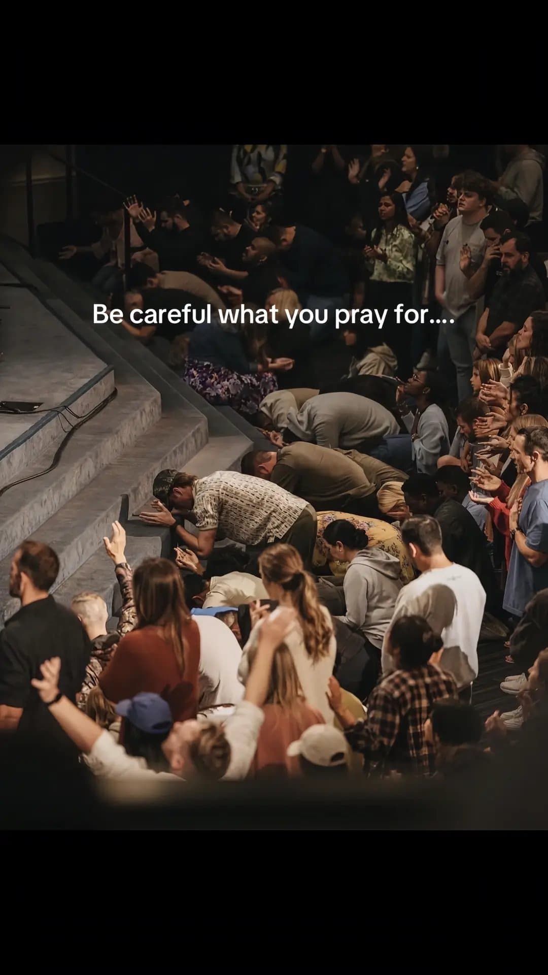 Slide 1: Be careful what you pray for....