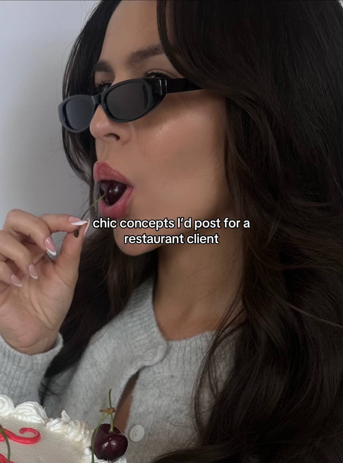 chic concepts I’d post for a
restaurant client