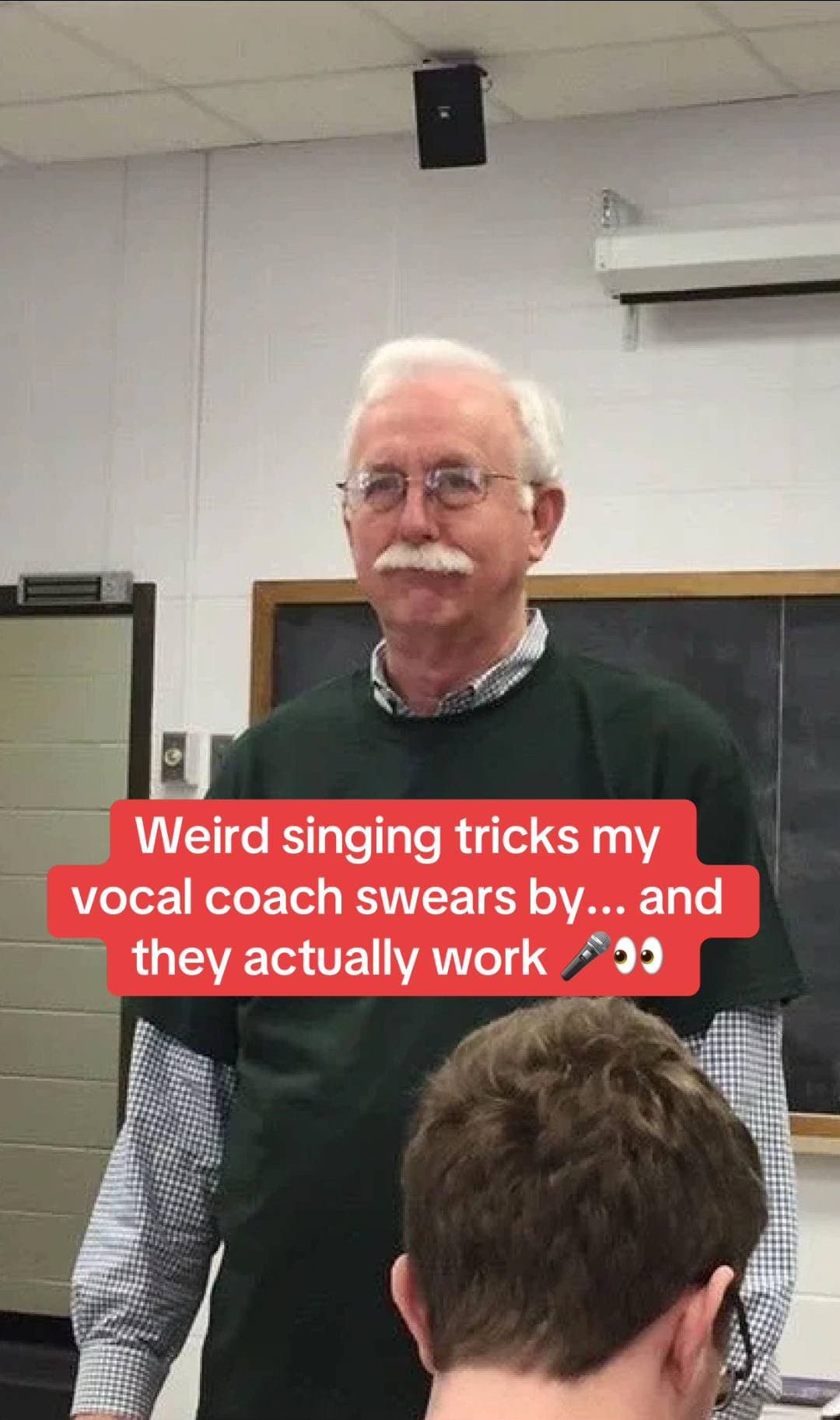 Slide 1: Weird singing tricks my
vocal coach swears by... and
they actually work 🎤👀