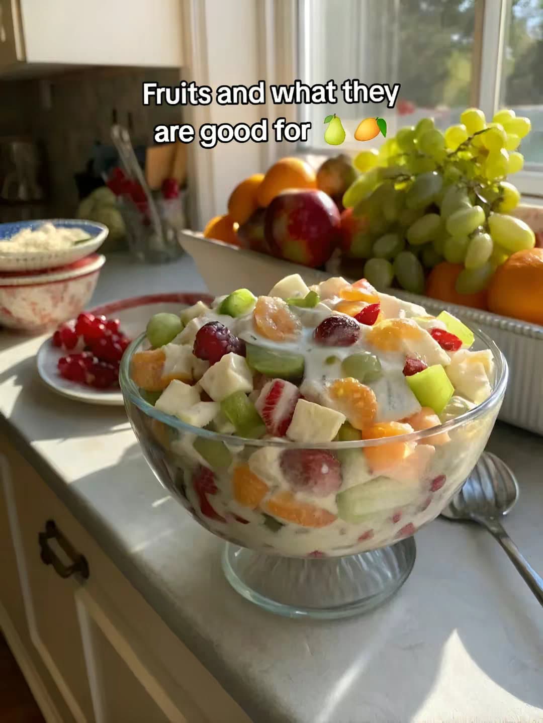 Slide 1: Fruits and what they
 are good for 🍐🥭