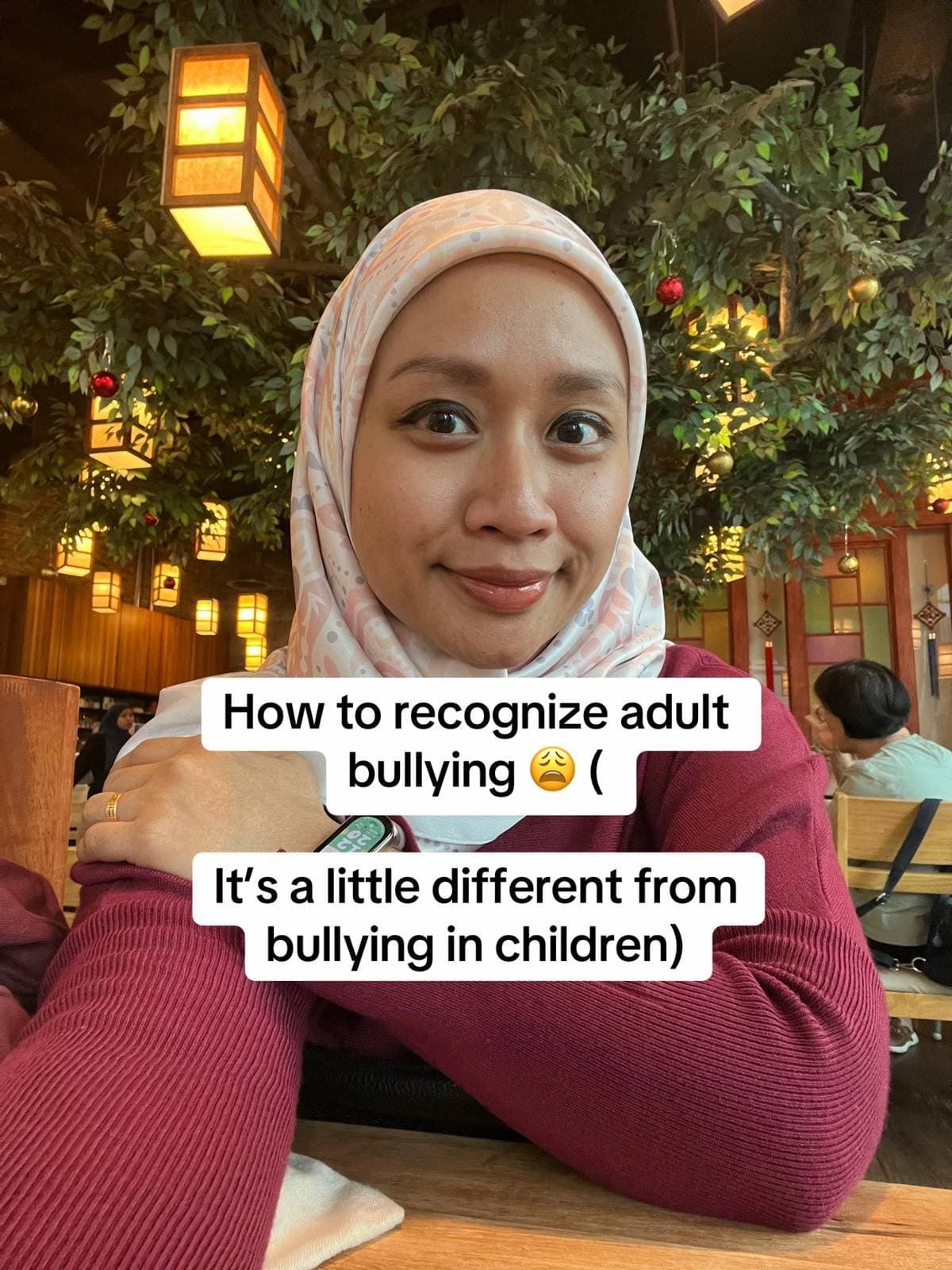 Slide 1: How to recognize adult
bullying 😩 (

It’s a little different from
bullying in children)