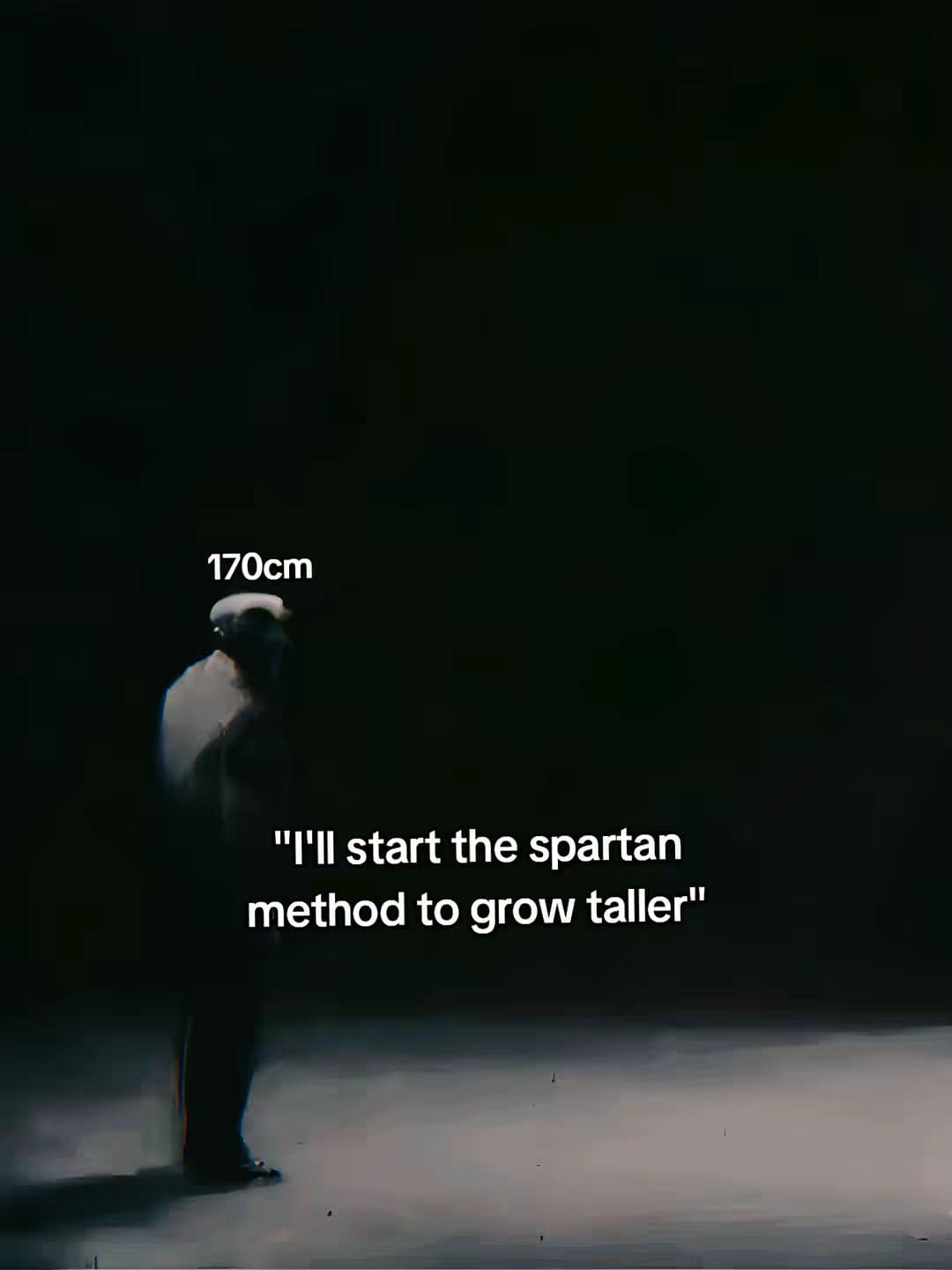 170cm
"I'll start the spartan method to grow taller"