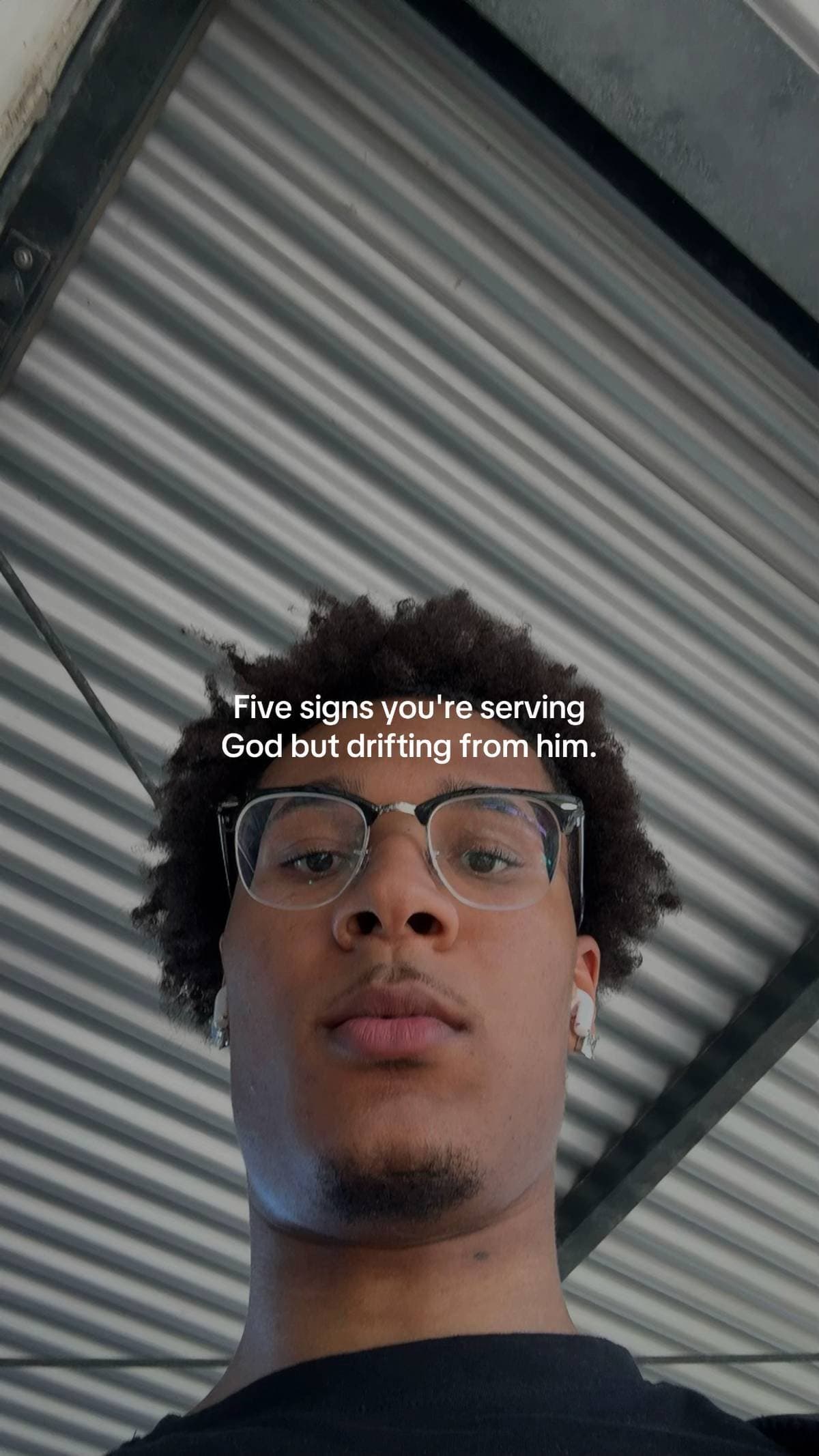 Slide 1: Five signs you're serving
God but drifting from him.