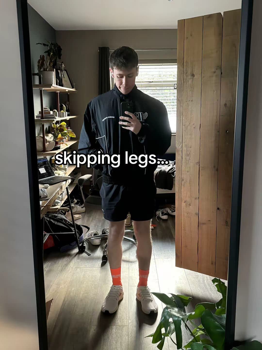 Slide 1: skipping legs…