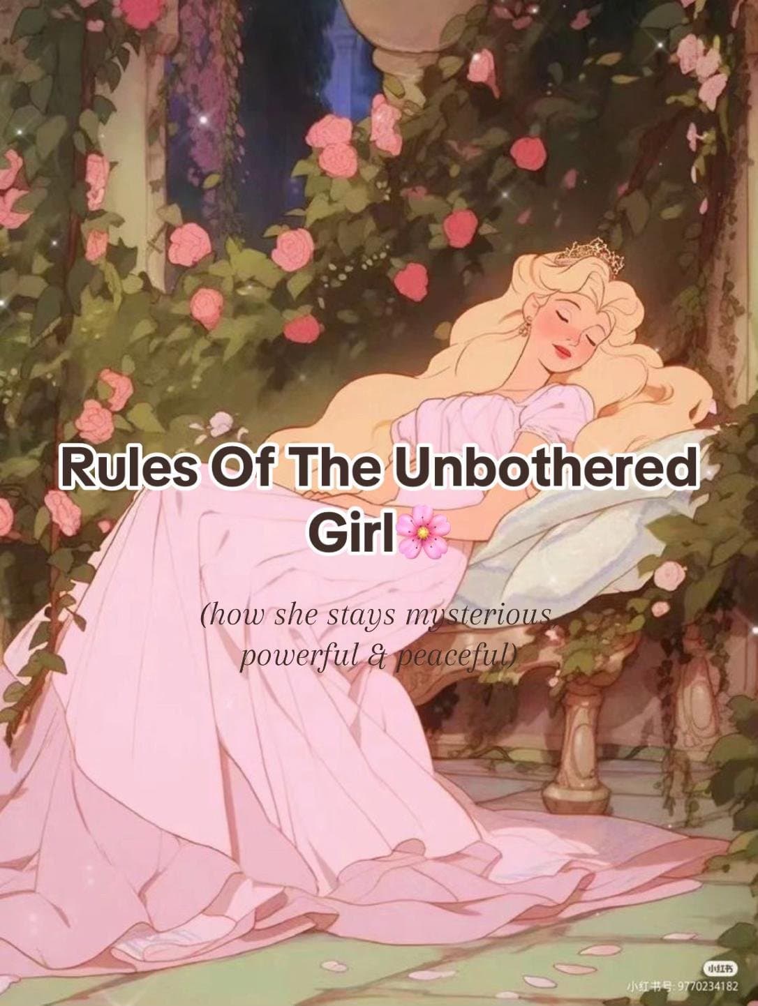 Slide 1: Rules Of The Unbothered
Girl 🌸
(how she stays mysterious
powerful & peaceful)