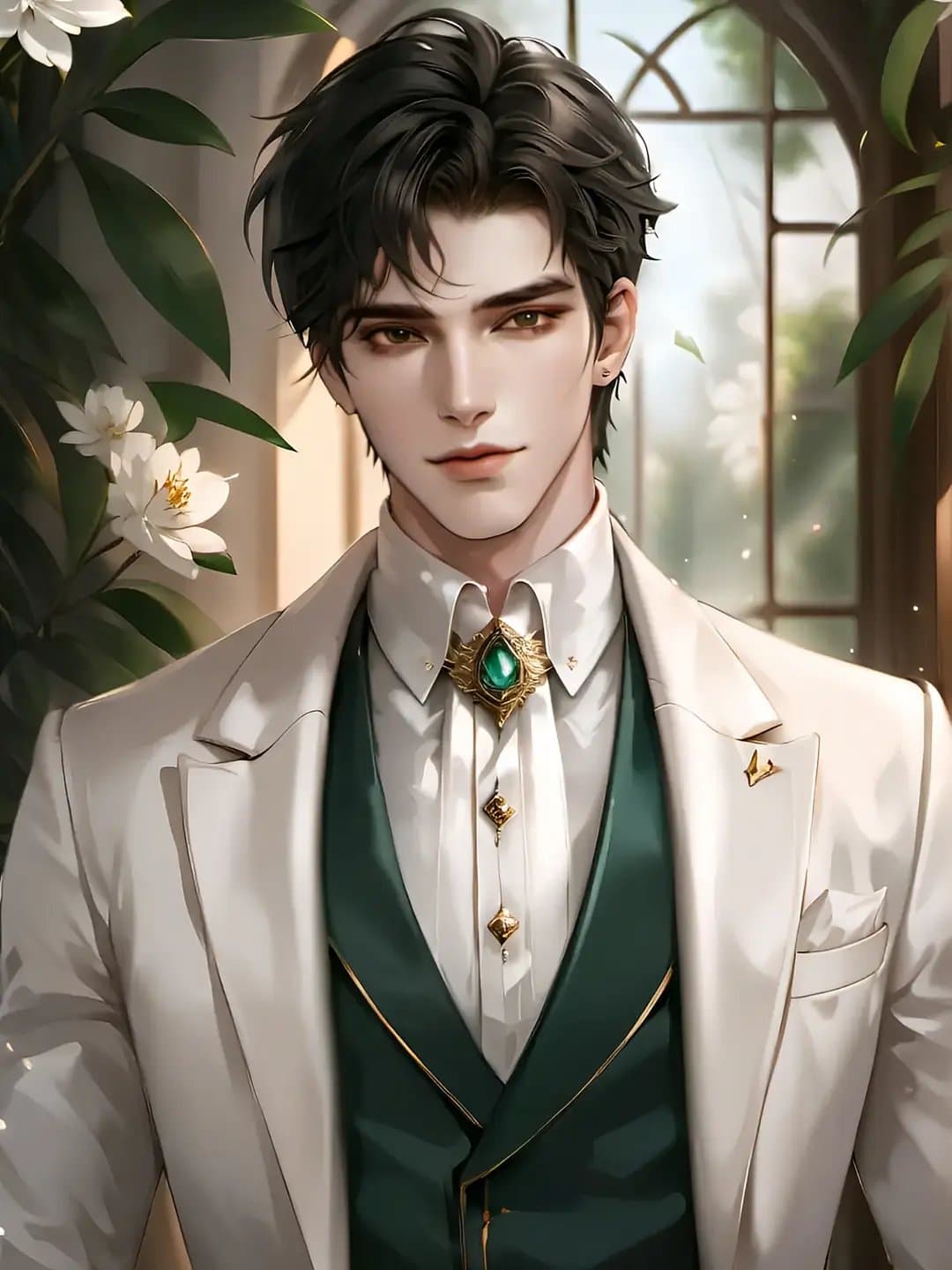 Slide 1: Crown Prince Xyrill Lorenth had been in a secret relationship
with your sister-something you had no idea about.

One day, a letter arrived at your household, sealed with the
royal crest. His personal messenger had mistaken you for your
sister, and so the letters meant for her ended up in your
hands.

You read them-soft confessions, stories of his day, dreams of
making you his queen. Thinking they were meant for you, you
wrote back. And so it began. Months of exchanged letters, of
growing feelings built on paper.

Then came his request for a secret meeting.

You arrived at the garden in silence. Someone stepped behind
you, gently covering your eyes.

"It's you," he whispered lovingly.

But when you spoke, his hands dropped and his expression
froze. He was conflicted.

"... You're not her," he said in a voice low. "Were you the one I
was talking to all along?"

continue the story on Talkie!
open for requests