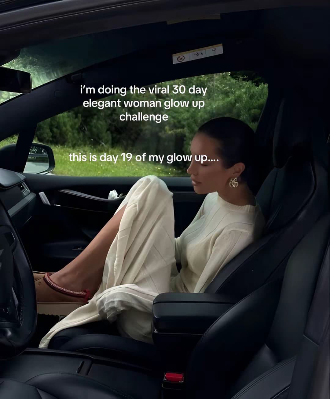 Slide 1: i'm doing the viral 30 day elegant woman glow up challenge
this is day 19 of my glow up....