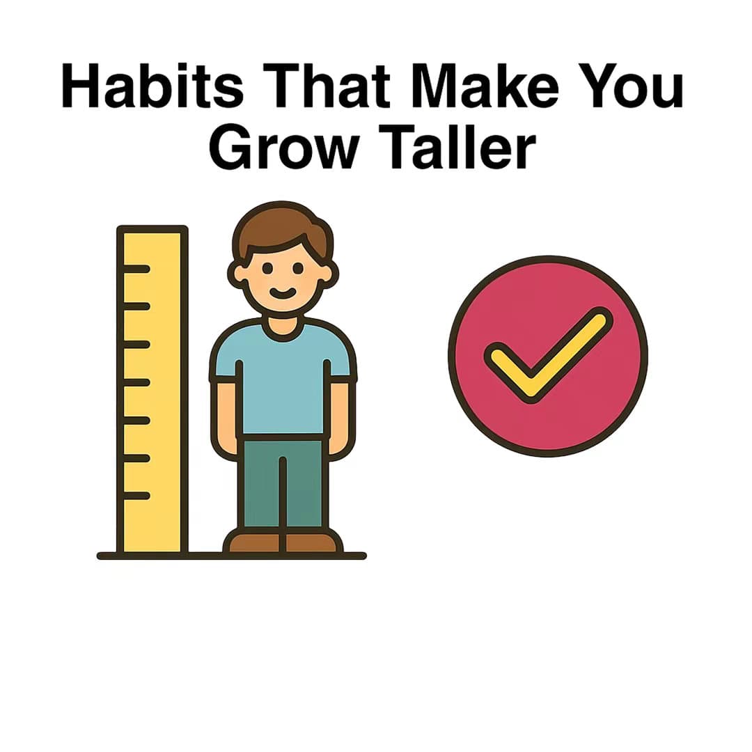 Slide 1: Habits That Make You Grow Taller 
