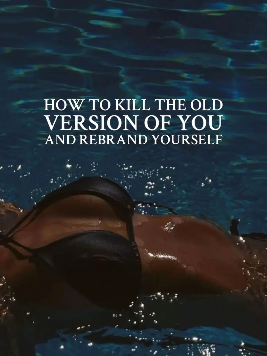 Slide 1: HOW TO KILL THE OLD
VERSION OF YOU
AND REBRAND YOURSELF