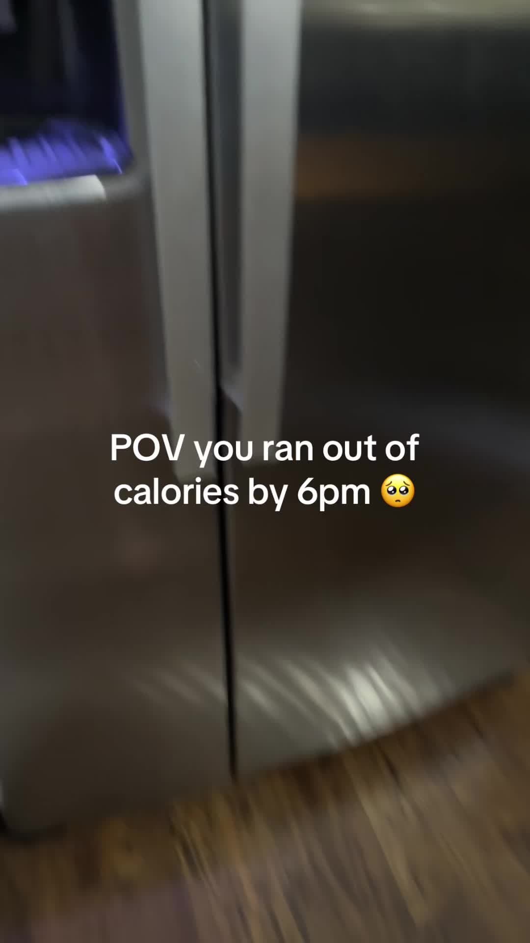 POV you ran out of
calories by 6pm 🥺