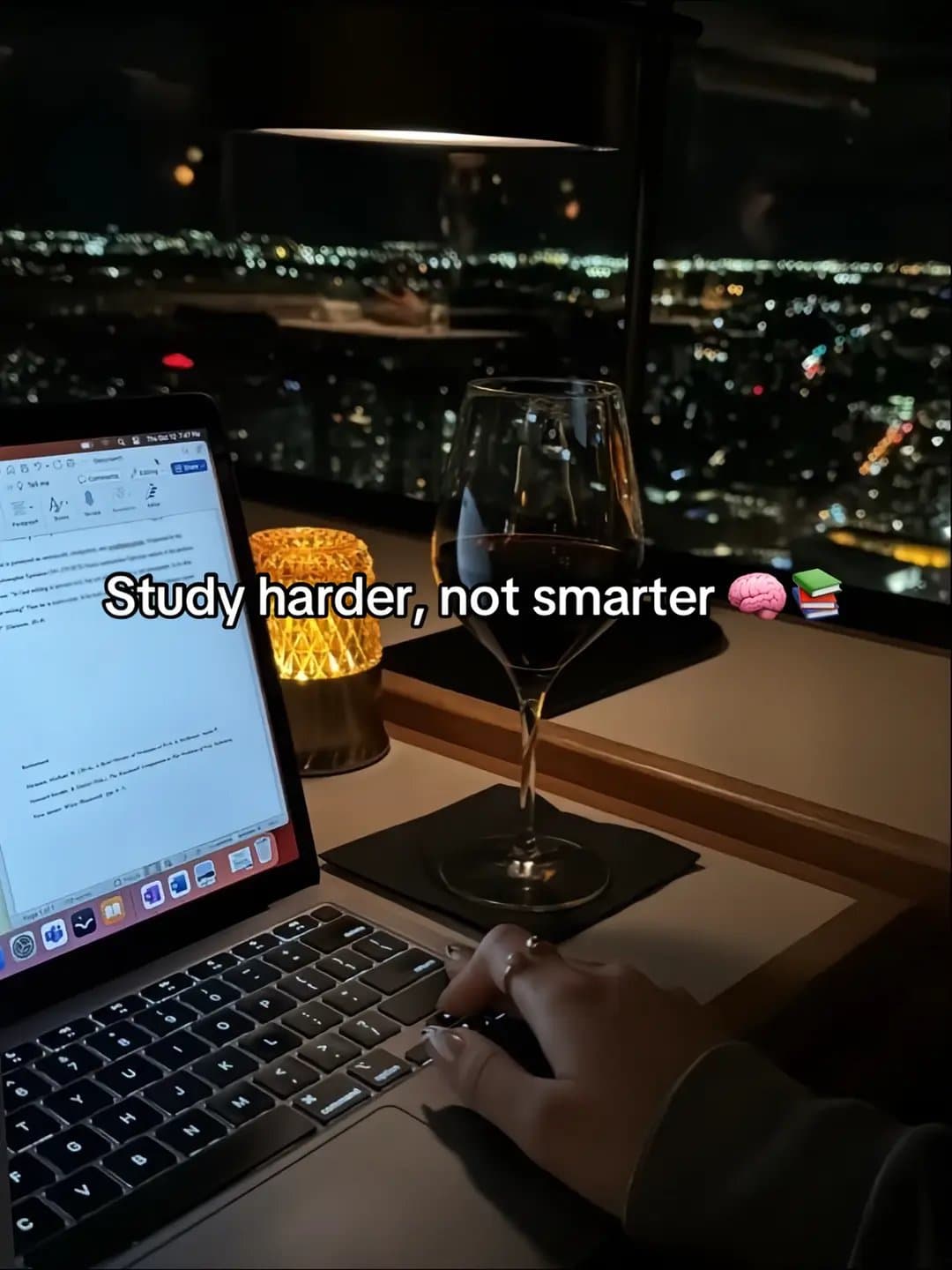 Slide 1: Study harder, not smarter 🧠📚
