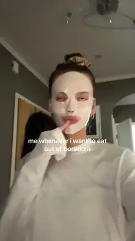 me whenever i want to eat
out of boredom