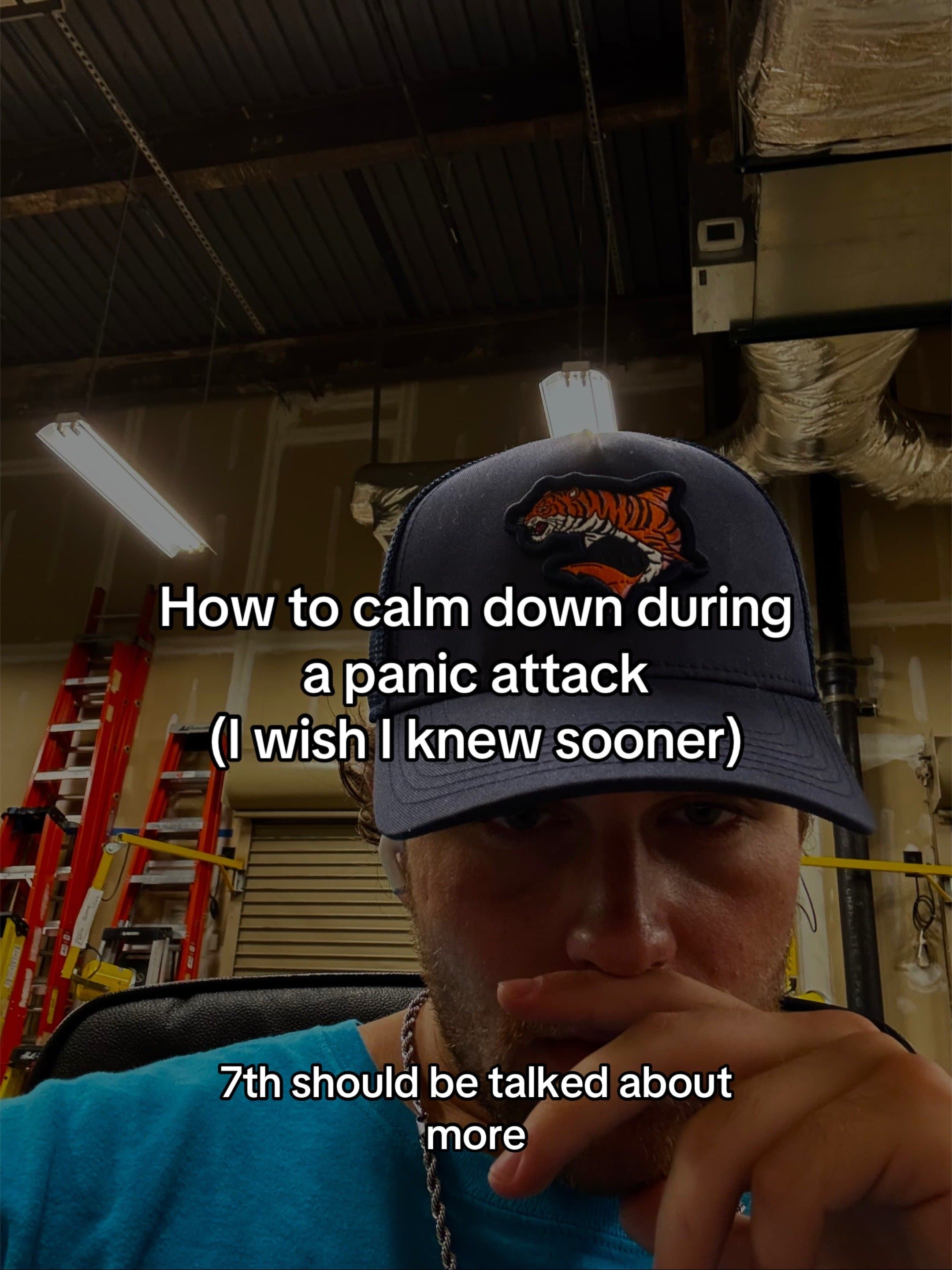Slide 1: How to calm down during
a panic attack
(I wish I knew sooner)
7th should be talked about
more