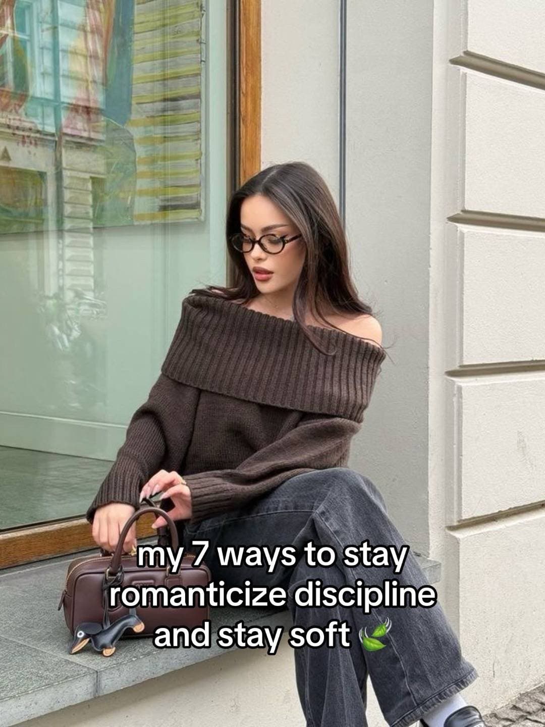 Slide 1: my 7 ways to stay
romanticize discipline
and stay soft 🍃