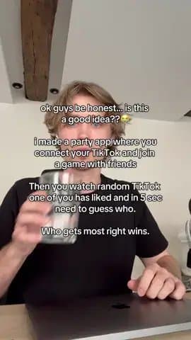 ok guys be honest... is this
a good idea?? 😭
i made a party app where you
conne…