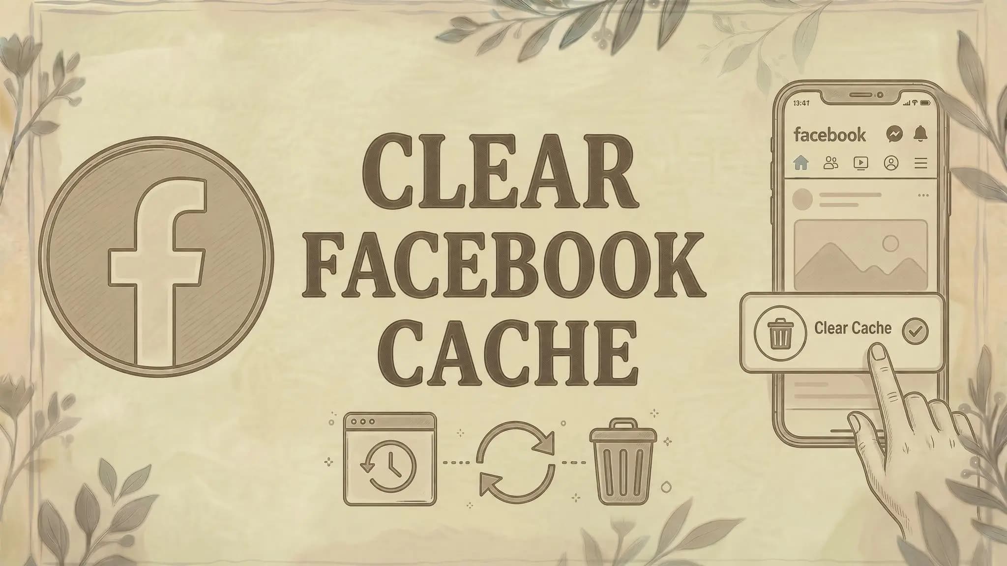 How to Clear Facebook Cache (2026 Guide for Phone and PC)