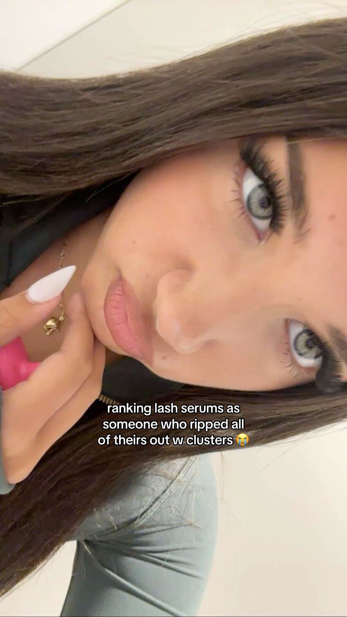 ranking lash serums as
someone who ripped all
of theirs out w clusters😭