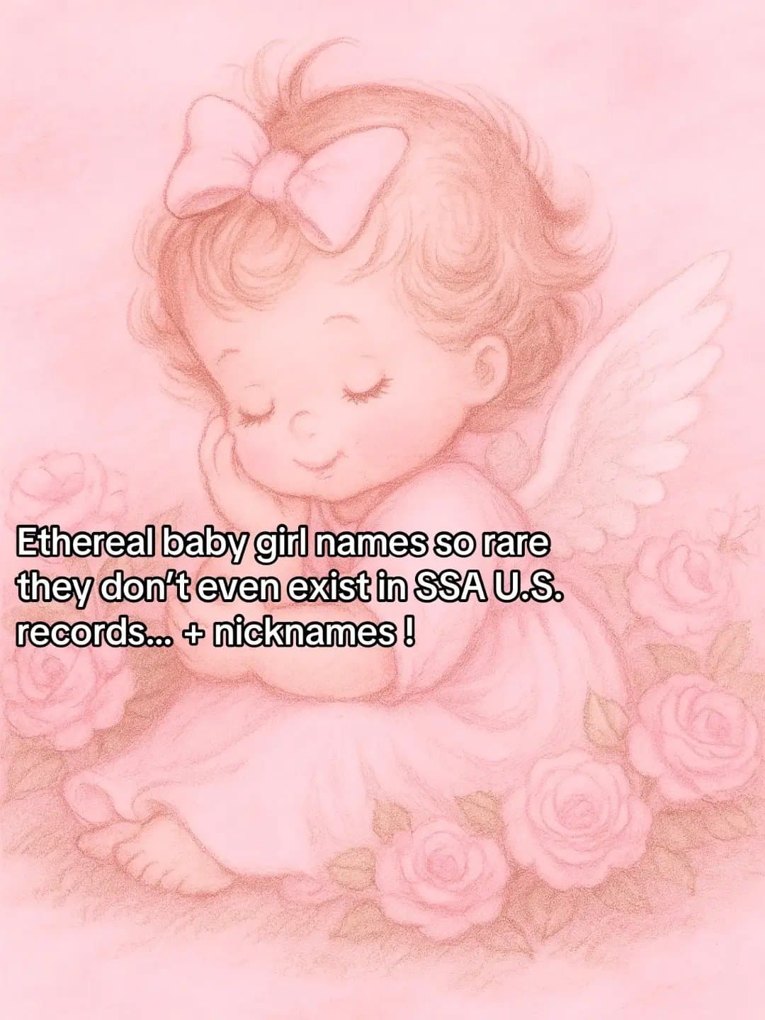 Ethereal baby girl names so rare
they don't even exist in SSA U.S.
records... + β¦
