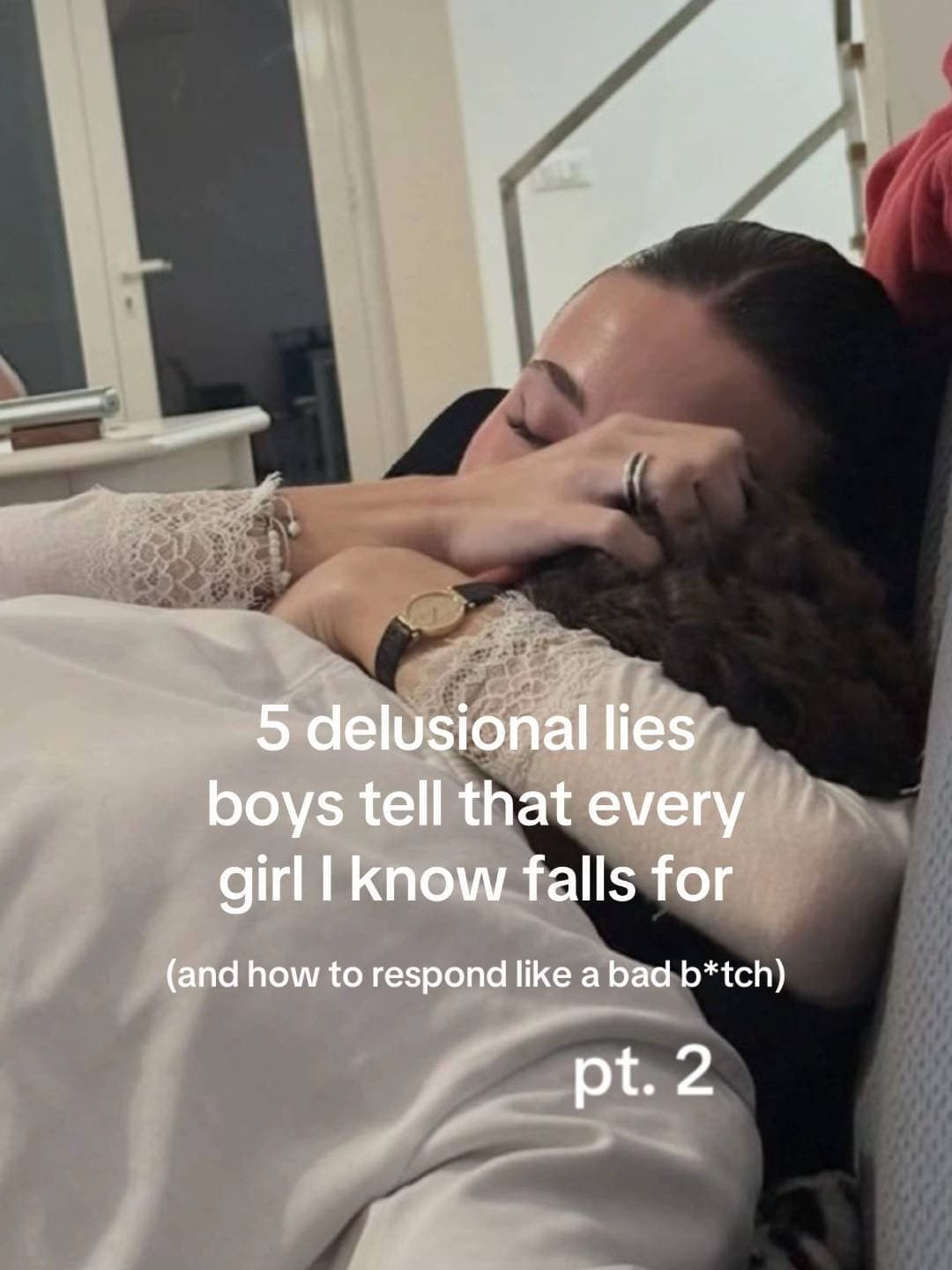 5 delusional lies
boys tell that every
girl I know falls for
(and how to respondβ¦