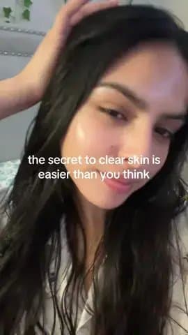 the secret to clear skin is
easier than you think