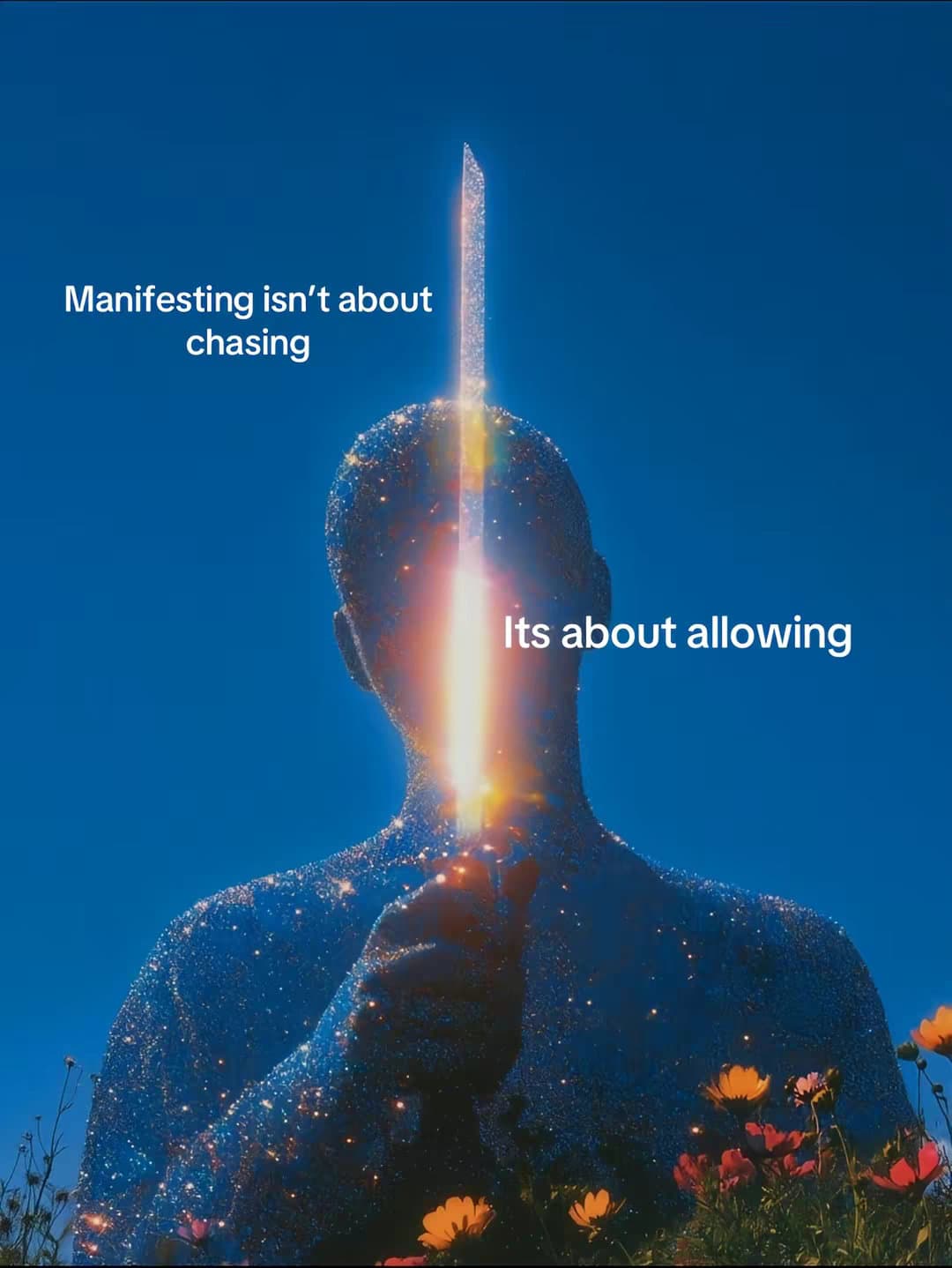 Slide 1: Manifesting isn't about
chasing
Its about allowing