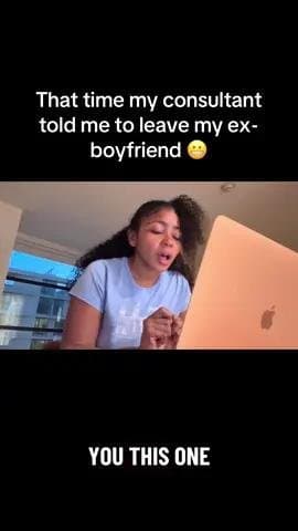 That time my consultant told me to leave my ex- boyfriend 😬
I WILL TELL
YOU TH…