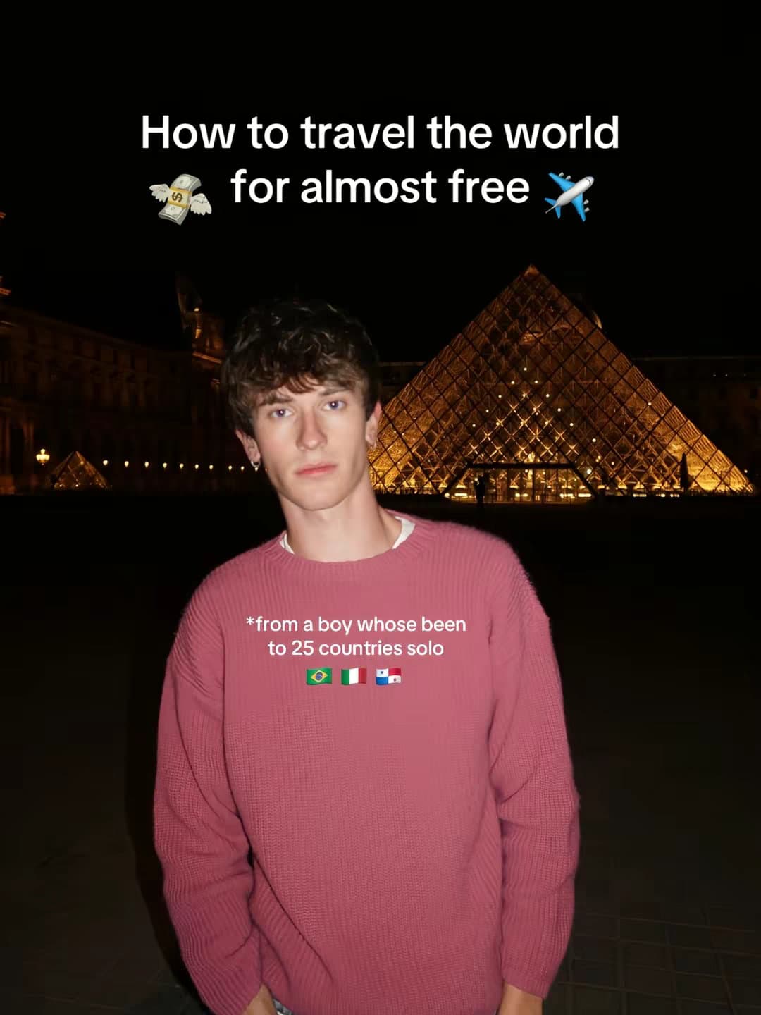 How to travel the world
💸 for almost free ✈️
*from a boy whose been
to 25 coun…