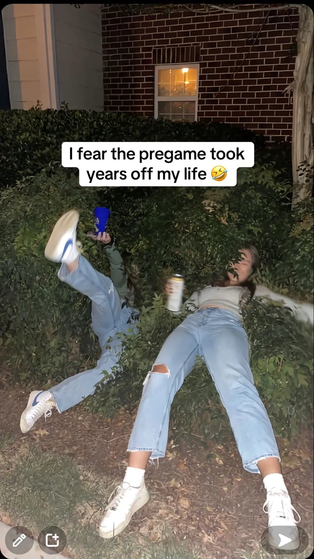 Slide 1: I fear the pregame took
years off my life π€£