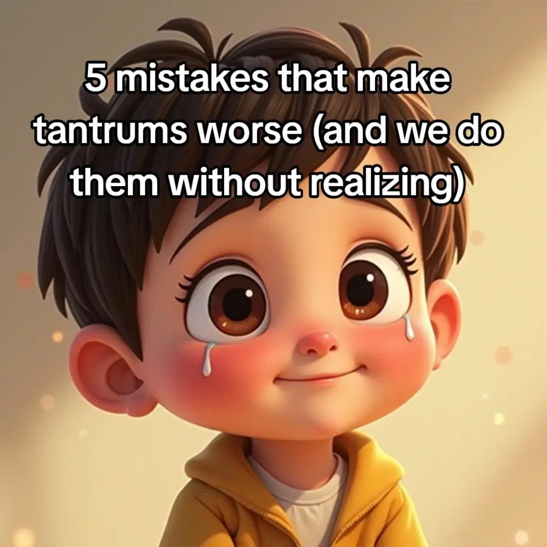 Slide 1: 5 mistakes that make
tantrums worse (and we do
them without realizing)