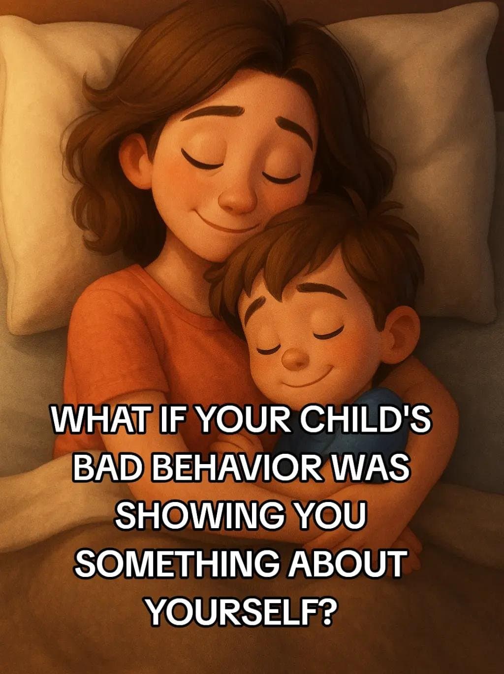 Slide 1: WHAT IF YOUR CHILD'S
BAD BEHAVIOR WAS
SHOWING YOU
SOMETHING ABOUT
YOURSELF?