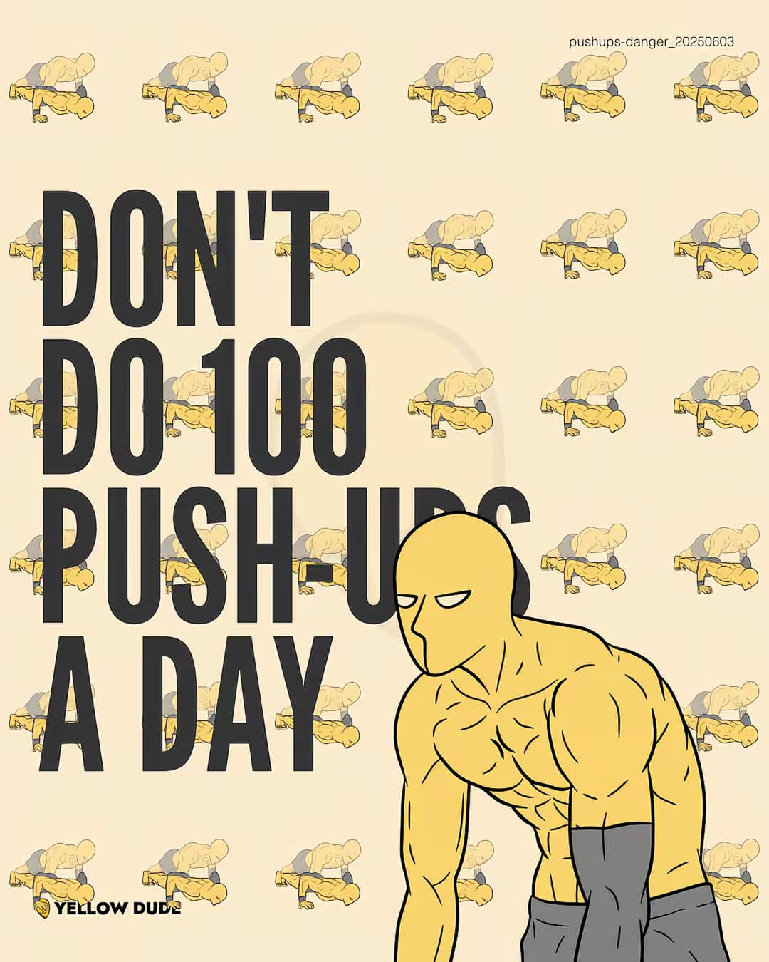 Slide 1: DON'T
DO 100
PUSH-UPS
A DAY