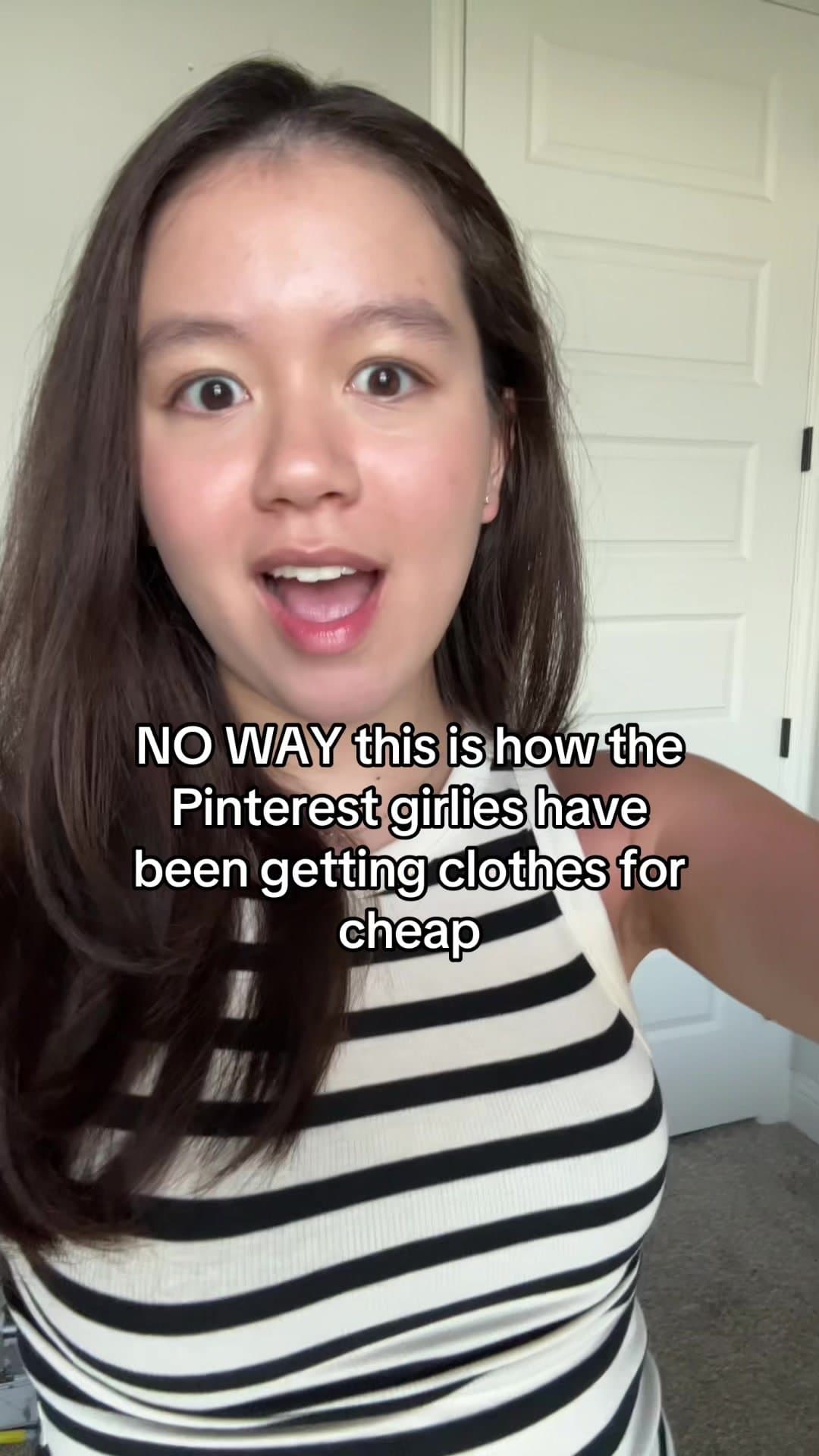 NO WAY this is how the
Pinterest girlies have
been getting clothes for
cheap
LO…