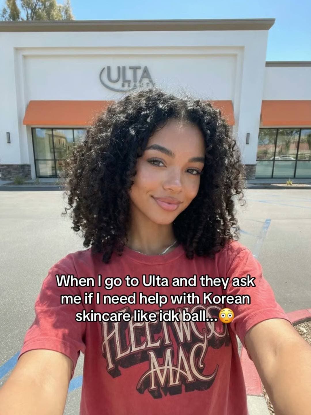 When I go to Ulta and they ask
me if I need help with Korean
skincare like idk b…