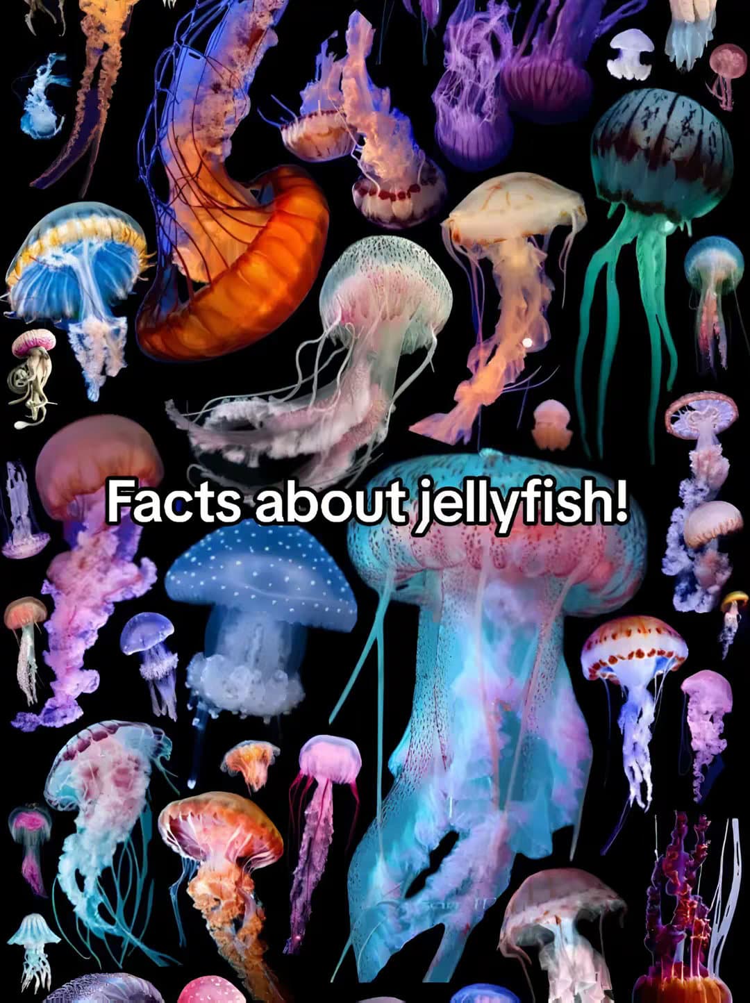 Slide 1: Facts about jellyfish!